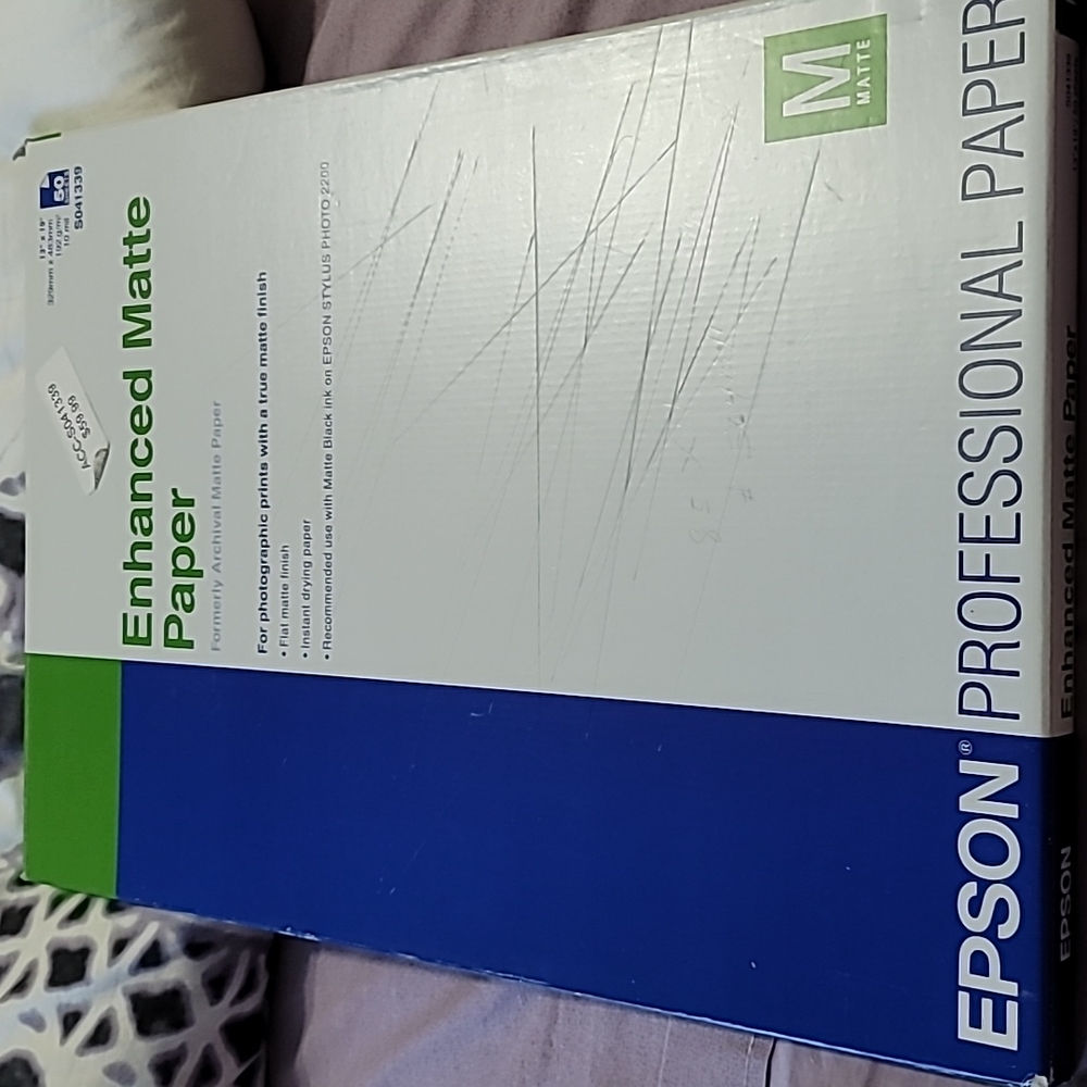 Epson Professional Photo Paper, Matte photo paper…